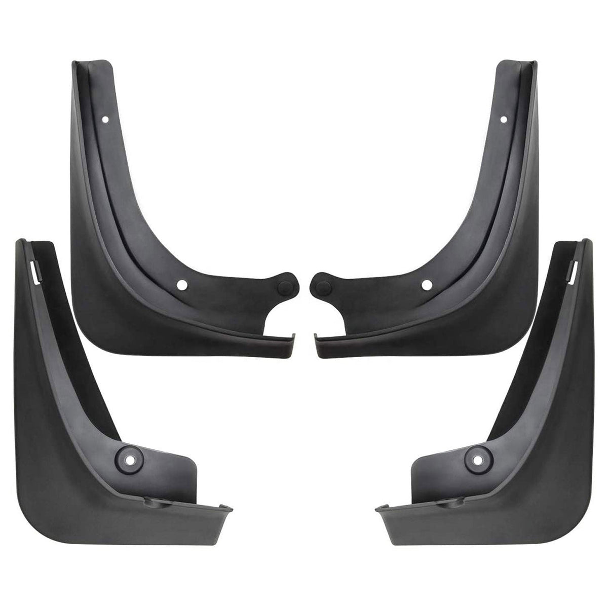 Tesla Model 3 Mud Flaps ABS 4pcs Front Rear BLACK COLOR 2017-2023