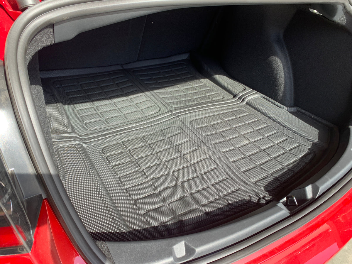 Tesla NEW Model 3 Rear Boot Trunk Floor Liner XPE Boot Mat Years 2024-2026