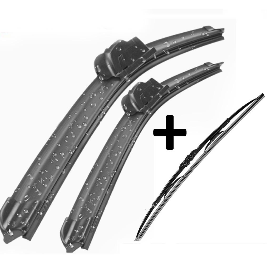 For Toyota Rukus Wiper Blades Aero HATCH 2010-2015 For FRONT PAIR & REAR 3 x BLADES