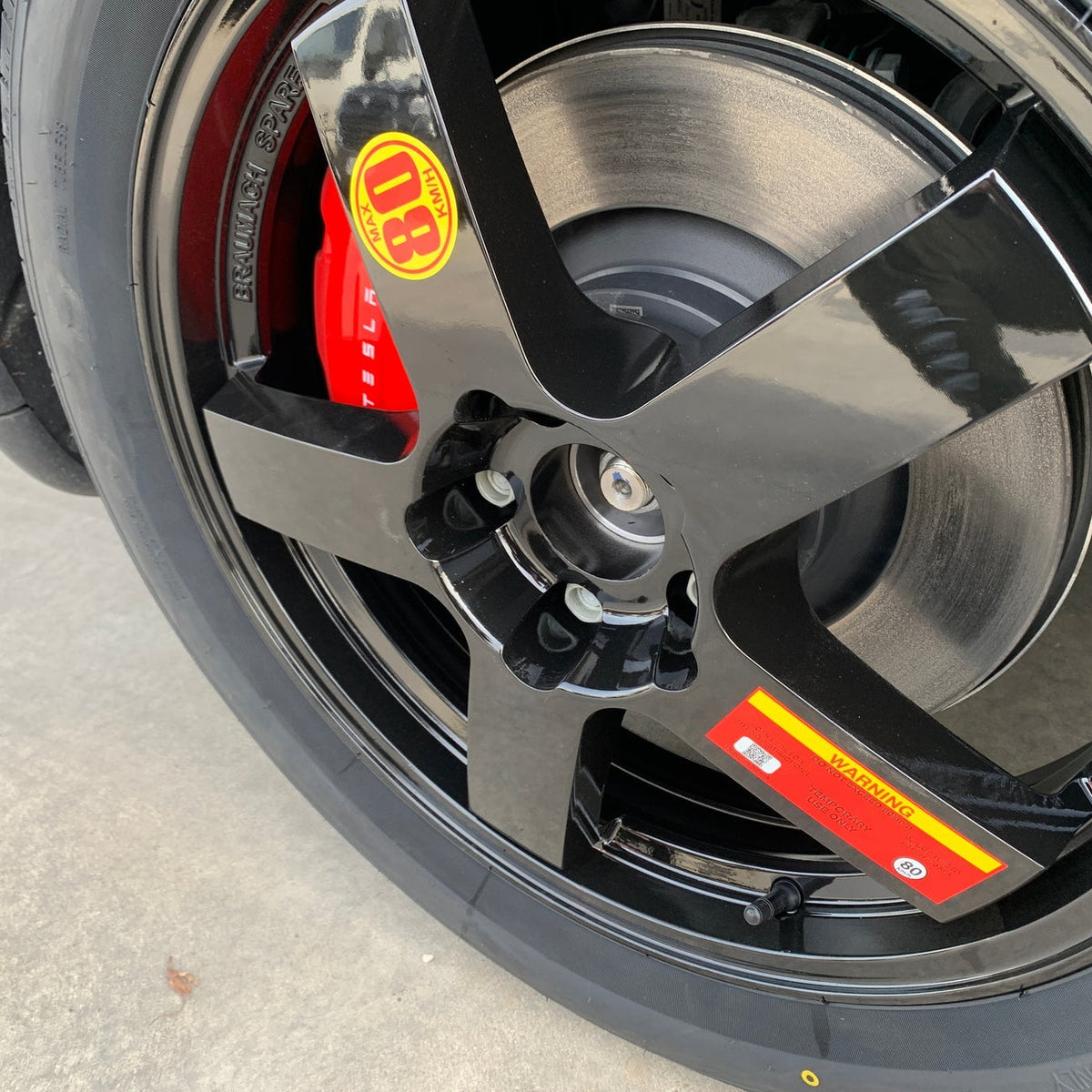AUST DESIGN - TESLA Spare Wheel Kit Space Saver Tyre for Model Y incl JUNIPER - Correct Match Tyre Size - SR LR & Performance - 2020-2026