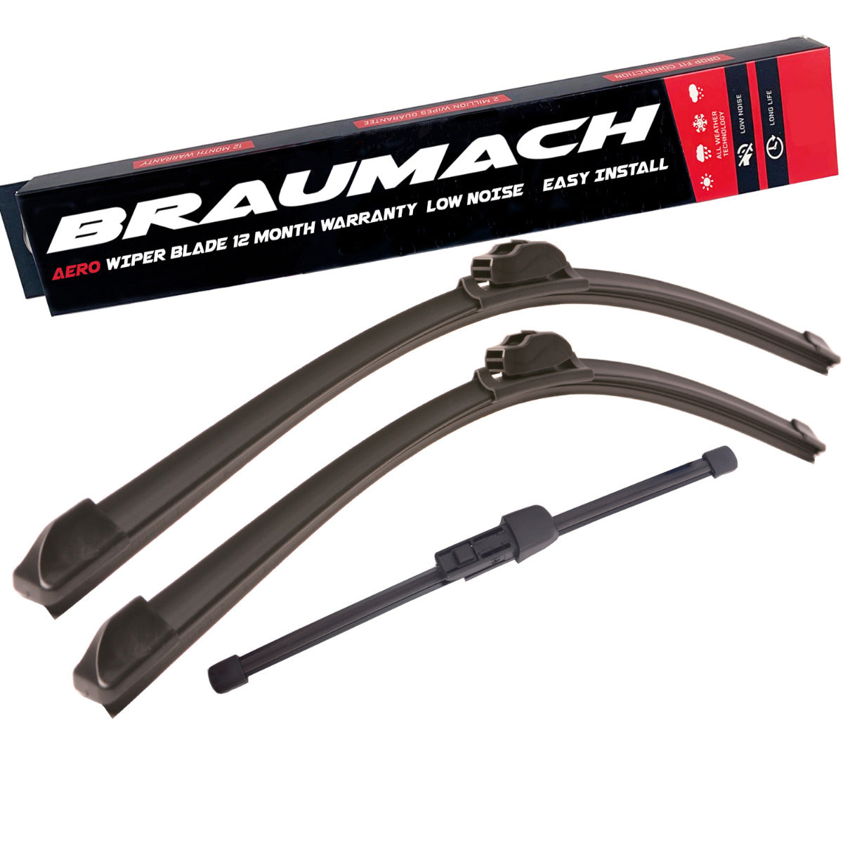 Front Rear Wiper Blades for Volkswagen Tiguan BW2 2017-2020