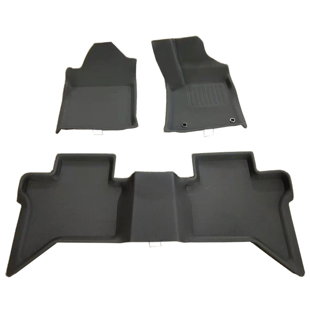 3D XPE NEW TECH Car Floor Mats Fit Toyota Hilux Dual Cab Auto MY 2016 - 2024