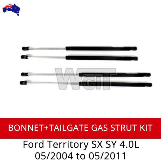 Bonnet Tailgate Gas Struts For FORD Territory SX SY 05-04-05-11
