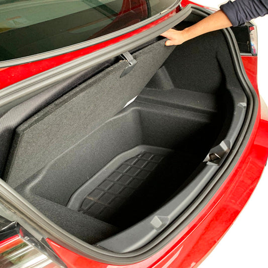 TESLA Model 3 Rear Boot Trunk Floor Well Mat Liner XPE for Tesla Model 3 2020-2024