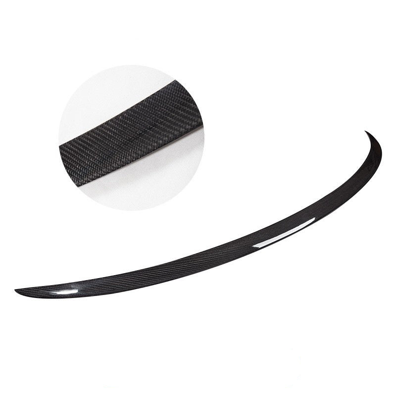 Tesla Model 3 Rear Spoiler REAL CARBON FIBER Material Compatible With 2017-2023