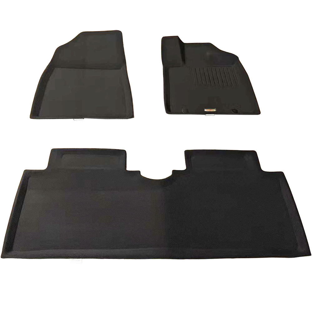 3D floor mats for BYD DOLPHIN XPE Textured look RHD Front and Rear 2023-2025