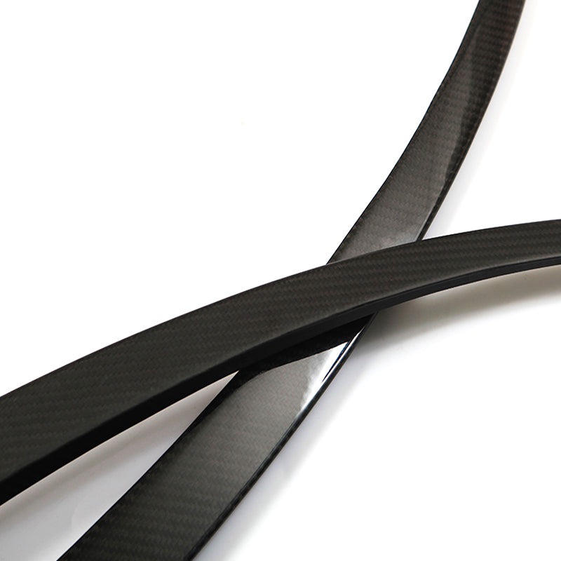 Tesla Model 3 Rear Spoiler REAL CARBON FIBER Material Compatible With 2017-2023