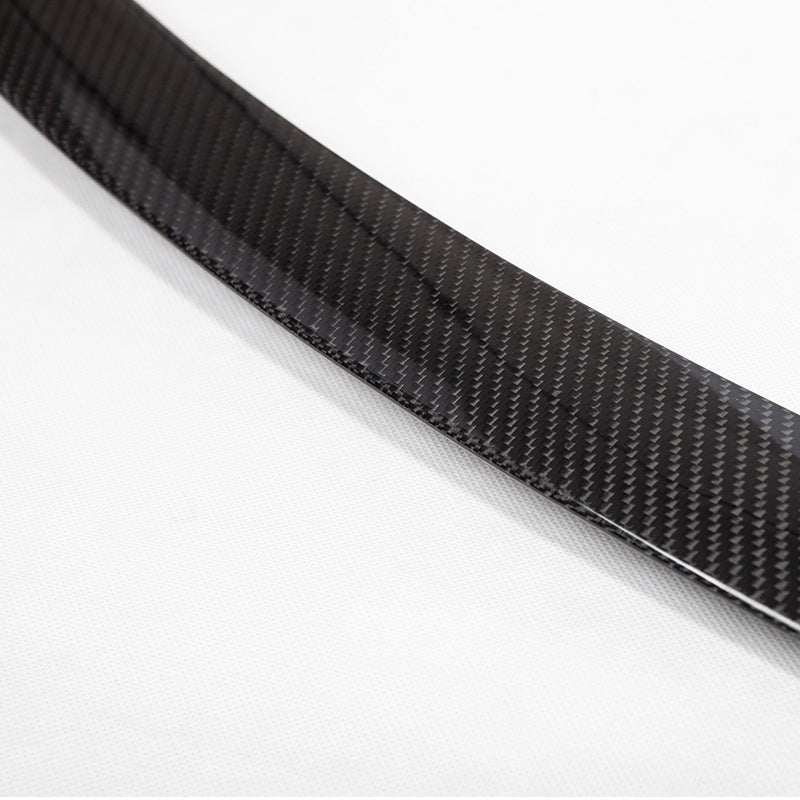Tesla Model 3 Rear Spoiler REAL CARBON FIBER Material Compatible With 2017-2023