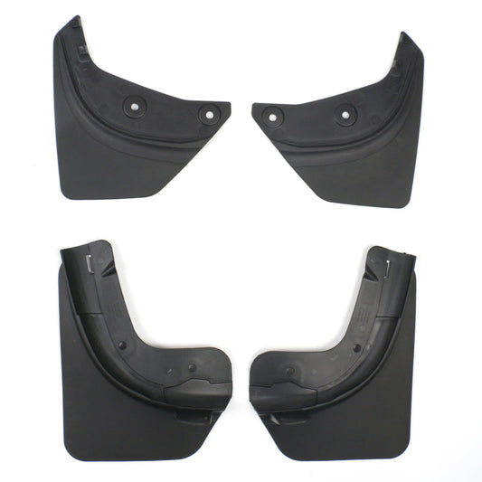 Tesla Model Y JUNIPER Mud Flaps TPE 4pcs Front Rear BLACK COLOR 2025
