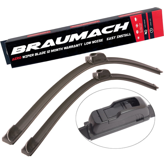 BMW 3 Series Wiper Blades Aero For CABRIOLET 1990-1998 FRT PAIR 2xBLS