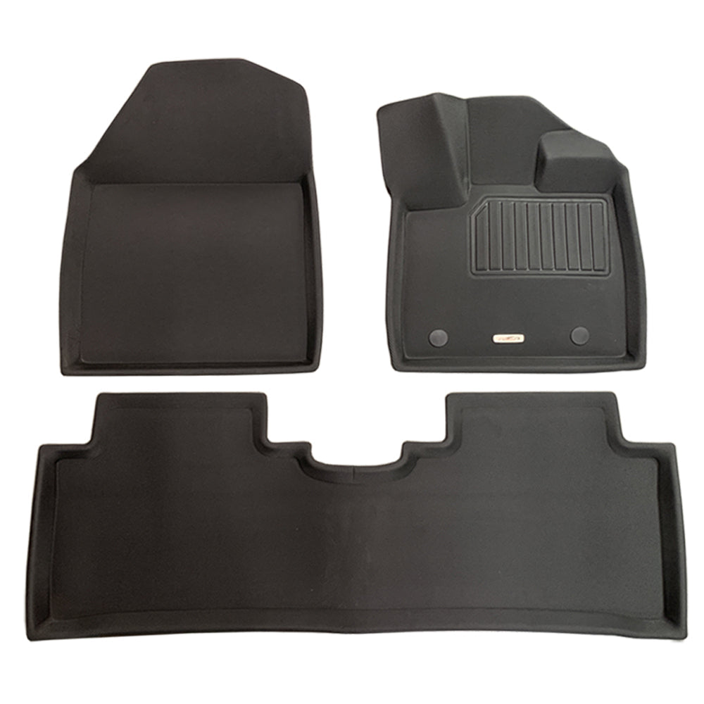 BYD ATTO 3 RHD Floor Mats 3D XPE Textured Waterproof Anti-Slip - Front Rear 2022-2025