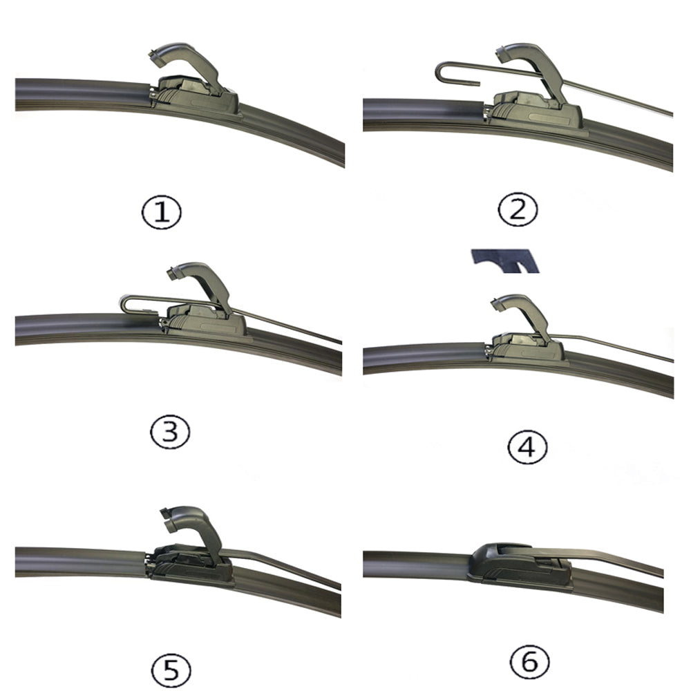 For Toyota Caldina Wiper Blades Aero WAGON 1992-2002 For FRONT PAIR 2 x BLADES