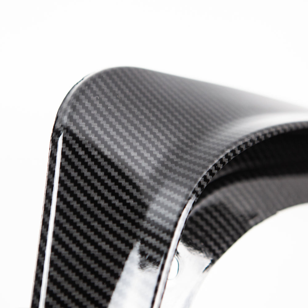Tesla Model 3 Mud Flaps 4pcs Front Rear CARBON FIBER DESIGN 2017-2023 No Drilling Holes