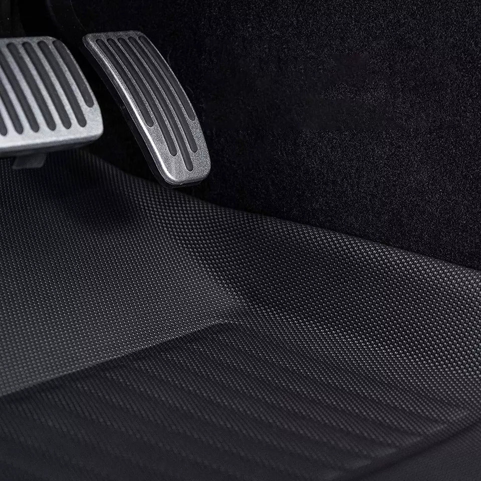TESLA MODEL Y RHD Floor Mats x 6 pcs 3D XPE Textured Waterproof Anti-Slip - 2020-2024
