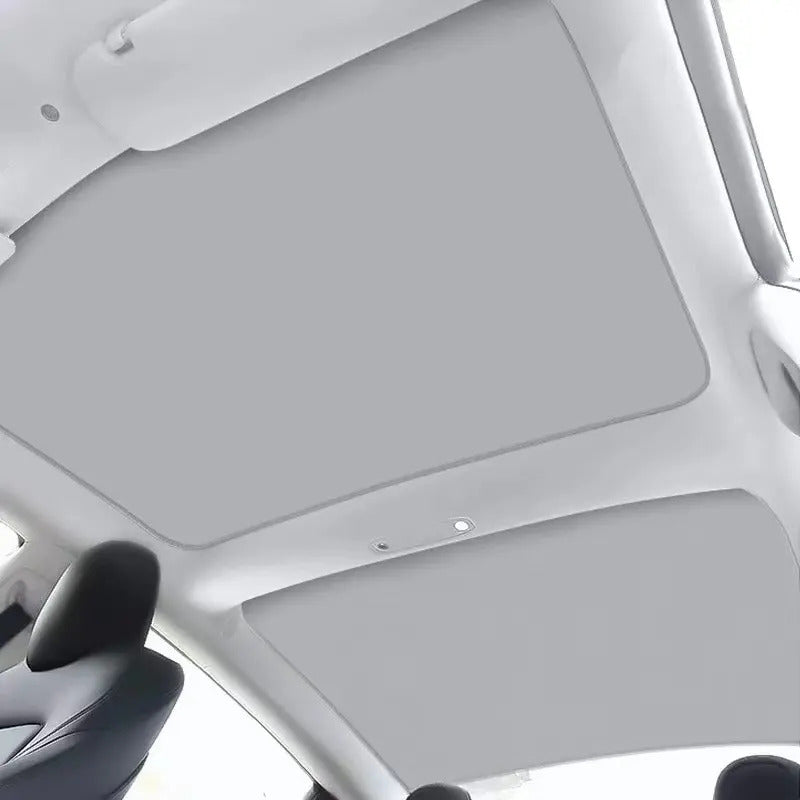 Tesla Model 3 Glass Roof Sunshade BLACK or WHITE Front Rear Sunroof Window UV Cover - 2017-2024