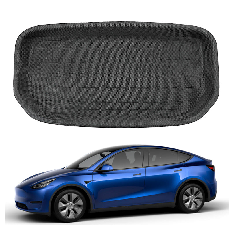 TESLA MODEL Y Frunk Boot Liner Floor Mat 3D XPE Textured look  - 2020-2024