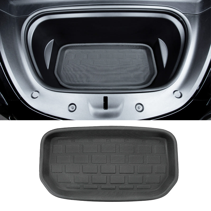 TESLA MODEL Y Frunk Boot Liner Floor Mat 3D XPE Textured look  - 2020-2024