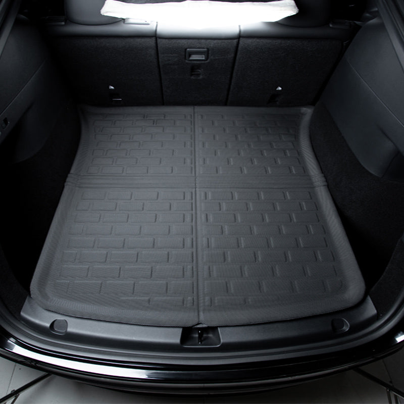 TESLA MODEL Y Boot Rear Liner Floor Mat 3D XPE Textured look  - 2020-2025