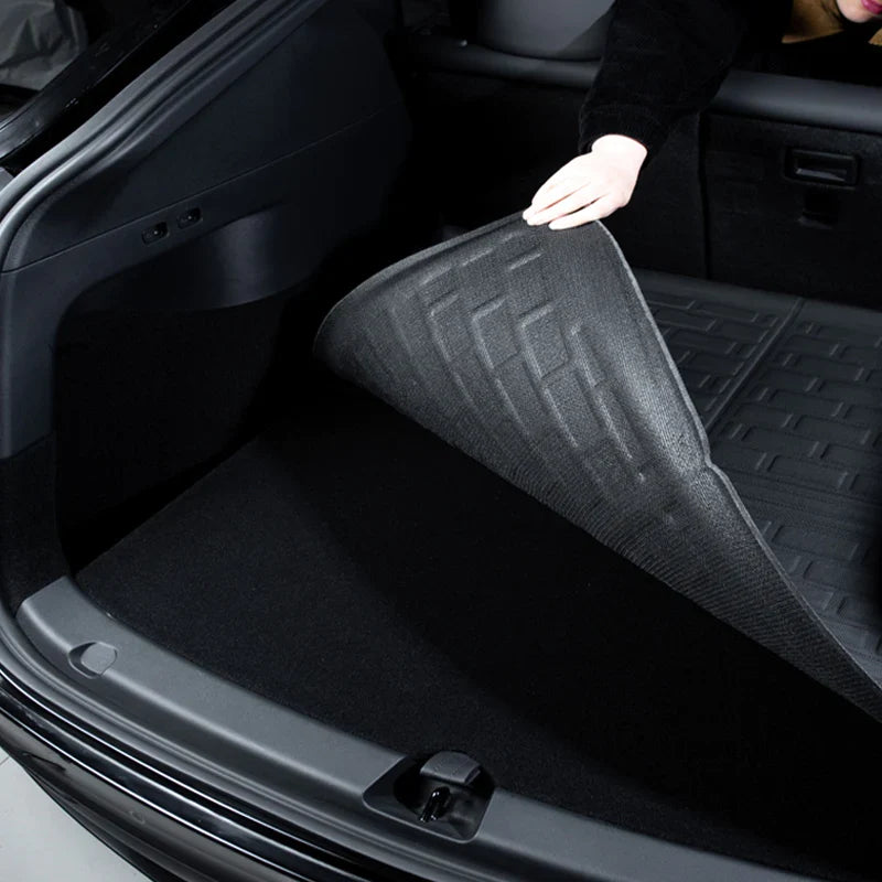 TESLA MODEL Y RHD Floor Mats x 6 pcs 3D XPE Textured Waterproof Anti-Slip - 2020-2024