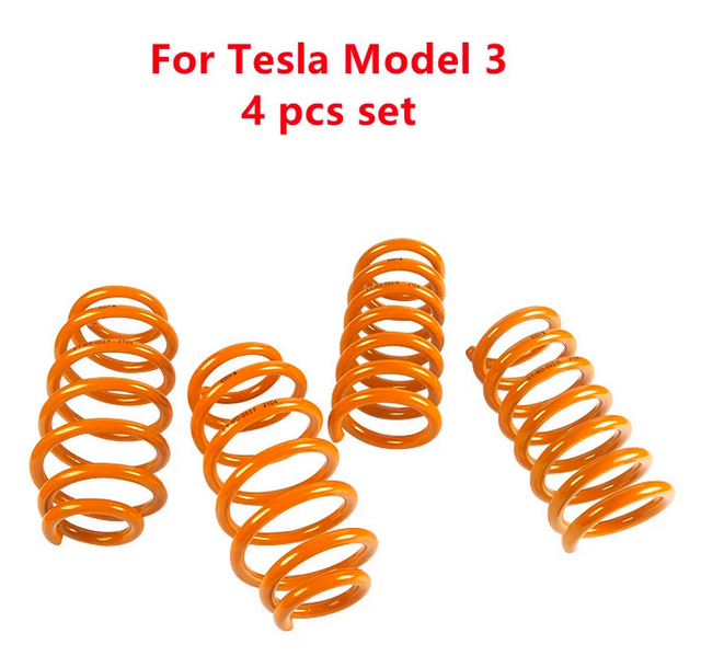 Braumach Exclusive Sport Lowering Springs for TESLA Model 3 / 2017-2023 - BRAUMACH
