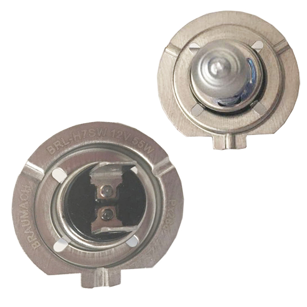 Headlight Bulbs Globes Super White Halogen 4200K H7 x 2PC