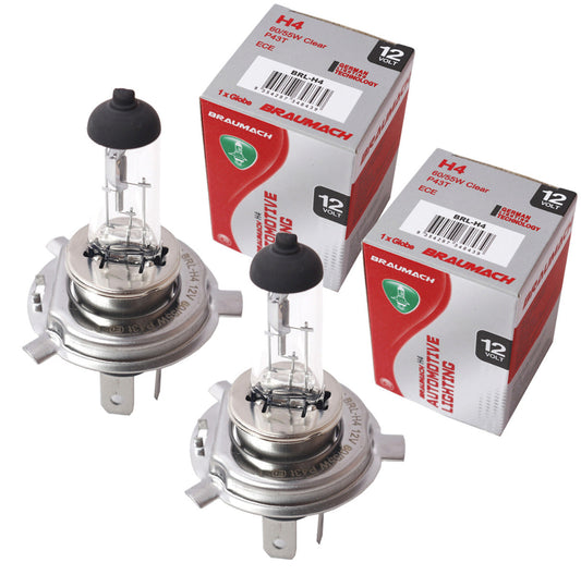 Headlight Bulbs Globes H4 for Mitsubishi Lancer Sportback CC CE Station Wagon 1.8 i 1996-2003