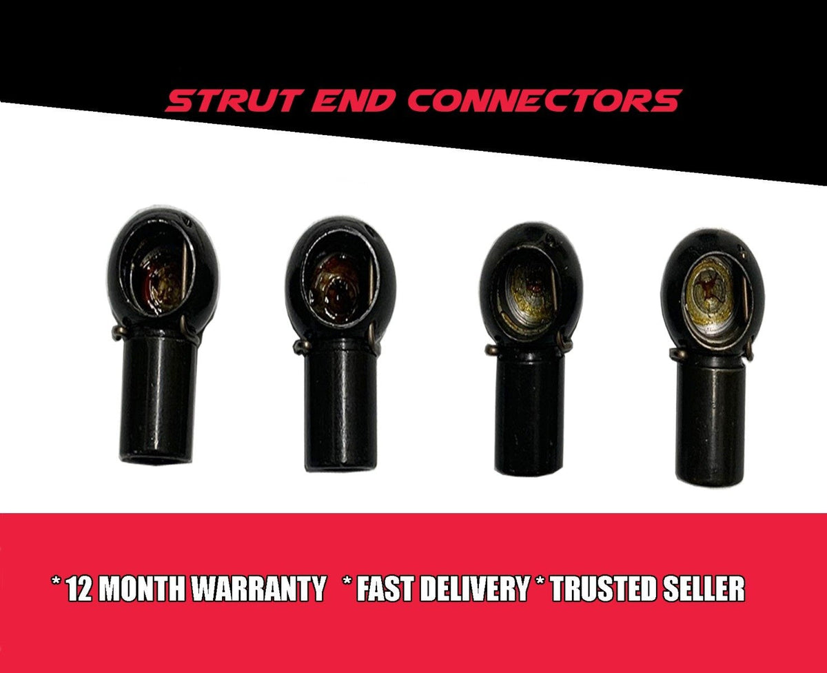 GAS STRUT Lift Support SPRING CONNECTORS fit 10mm BALL SOCKET 8mm Female Thread ( x 4)