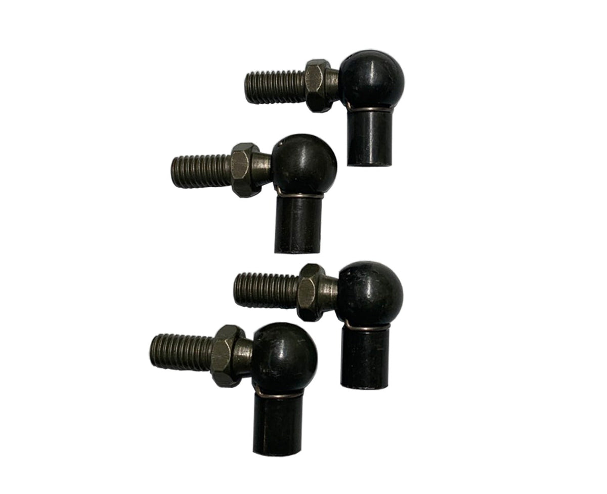 GAS STRUT Lift Support SPRING CONNECTORS fit 8mm THREAD 10mm BALL SOCKET ( x 4)