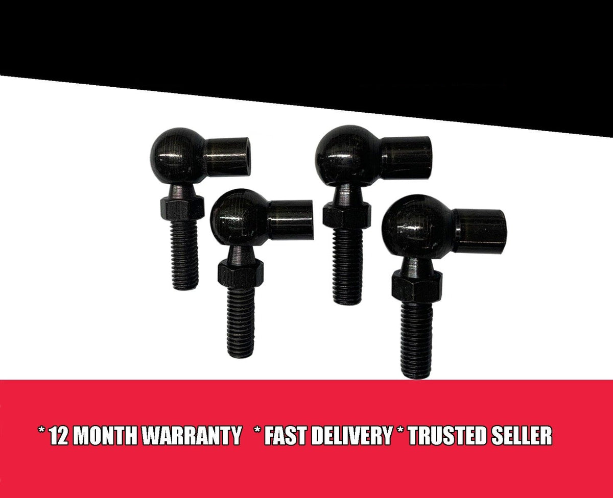 GAS STRUT Lift Support SPRING CONNECTORS fit 8mm Thread 20mm Shank 8mm Female Thread ( x 4)