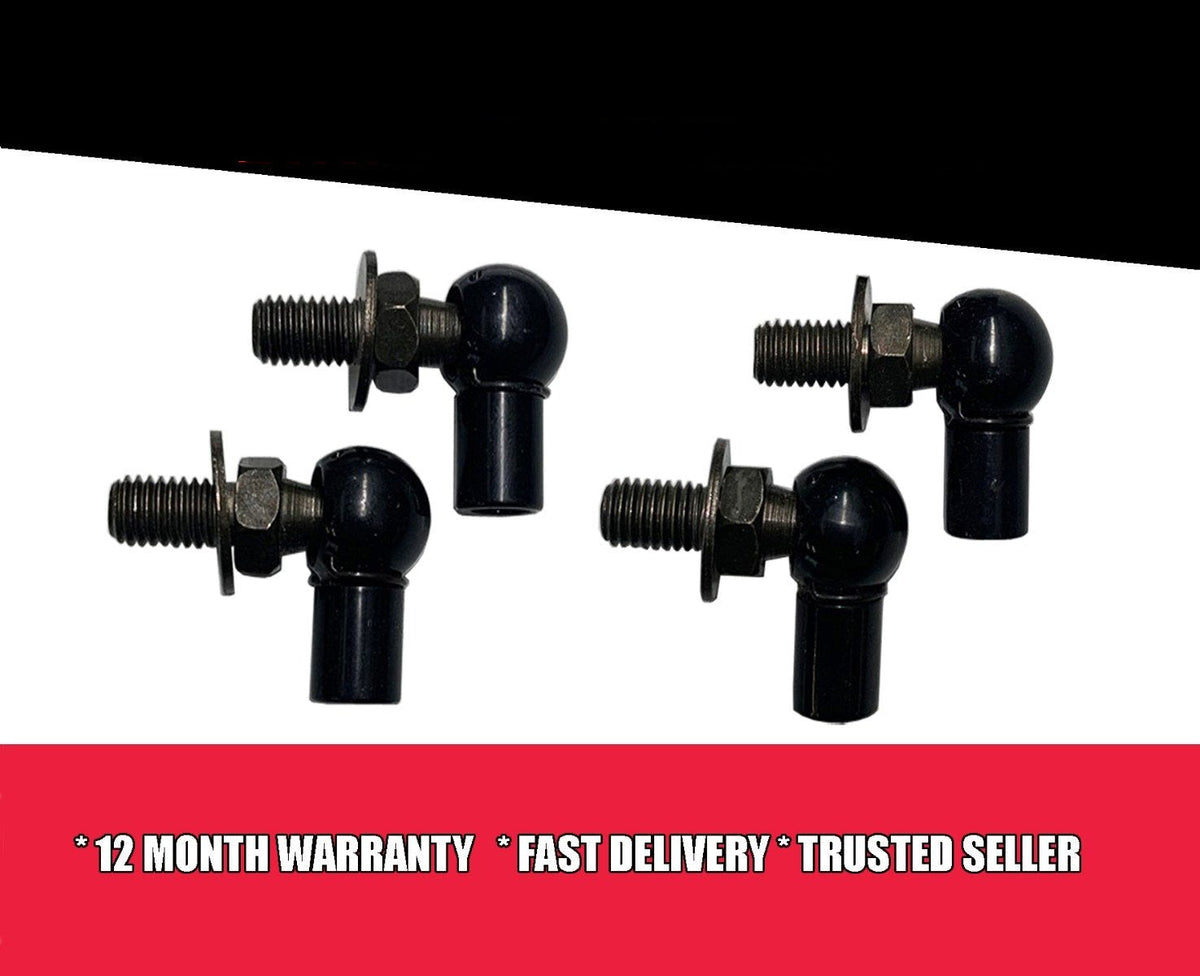 GAS STRUT Lift Support SPRING CONNECTORS fit 8mm Thread 10mm Shank 6mm Female Thread ( x 4)