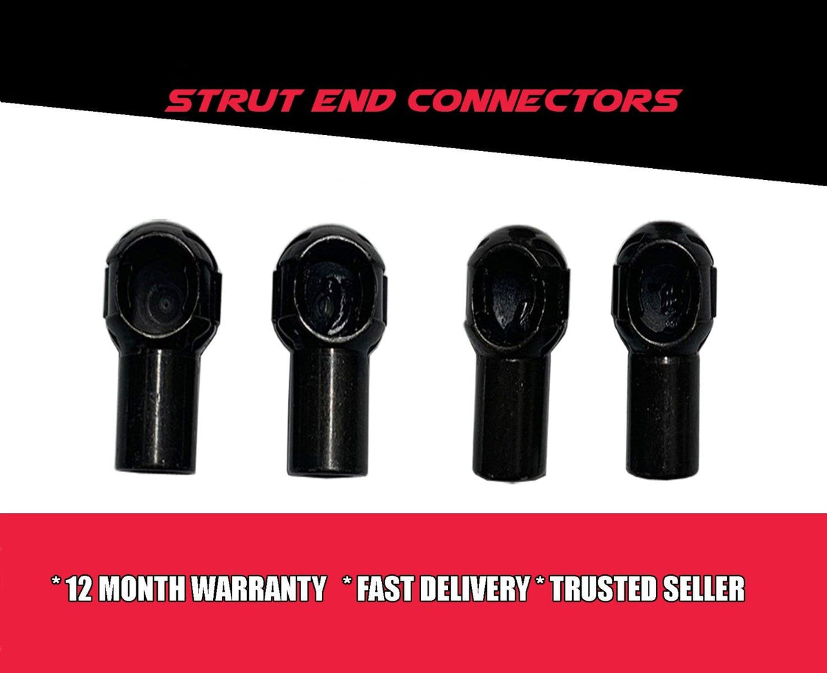 GAS STRUT Lift Support SPRING CONNECTORS fit 10mm BALL SOCKET 6mm Female Thread ( x 4)