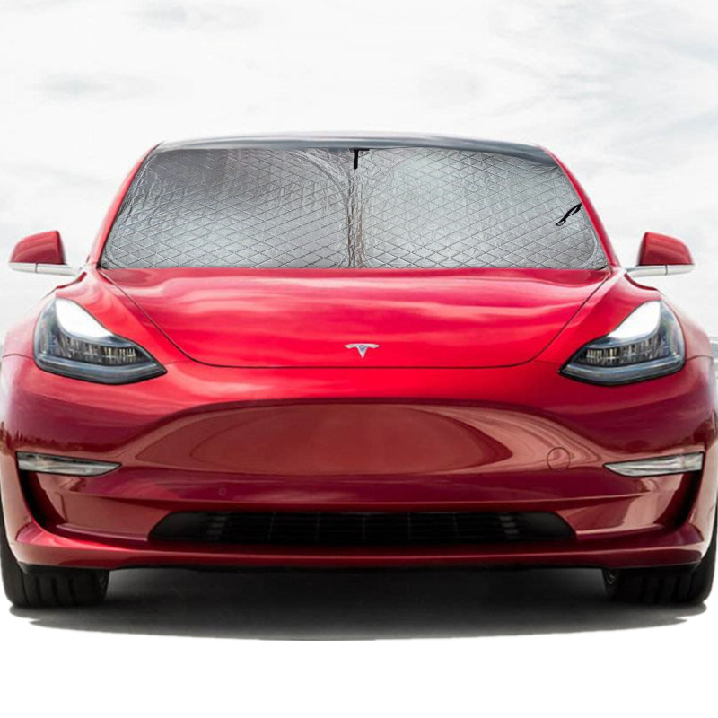 Tesla Model 3 and Model Y Windscreen Sunshade Front UV Cover - 2017-2024